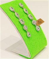 Orecchini Vidali Gioielli Donna in Argento Zircone ORAR-44-34 - ORAR-44-34